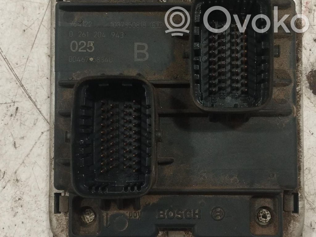 Unitate/modul de control motor   0261204943,0261204943