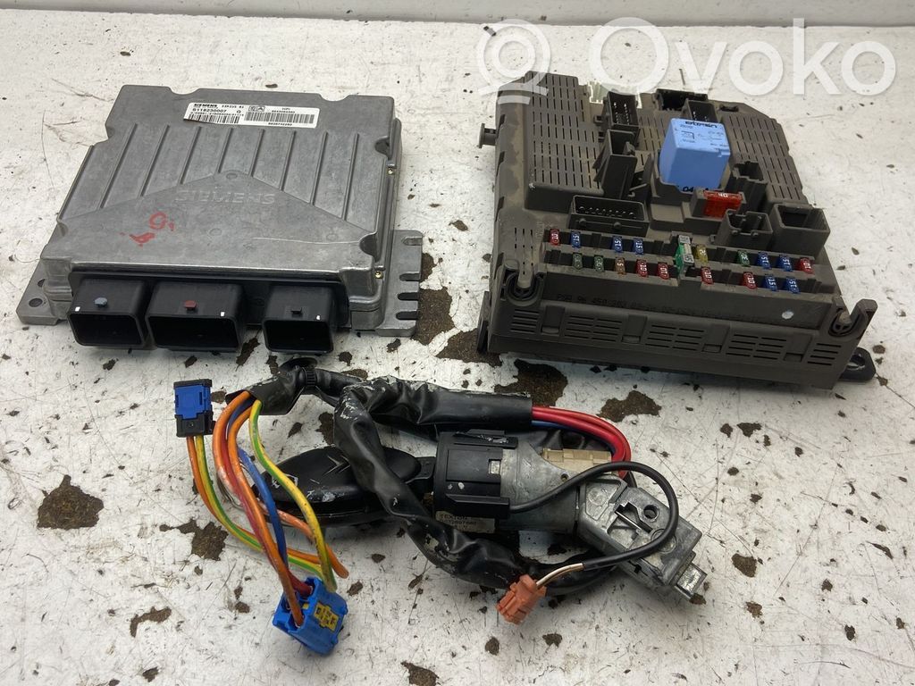 Citroen C5 Engine ECU kit and lock set 