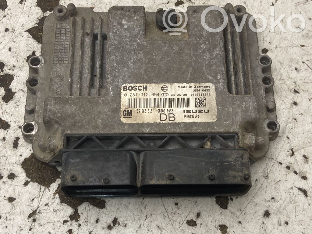 Centralina/modulo del motore   0281012694,0281012694
