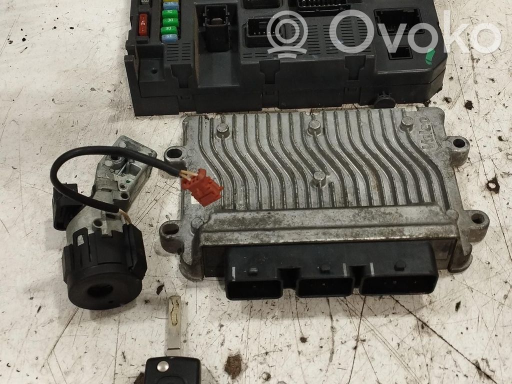 Citroen C3 Kit centralina motore ECU e serratura 
