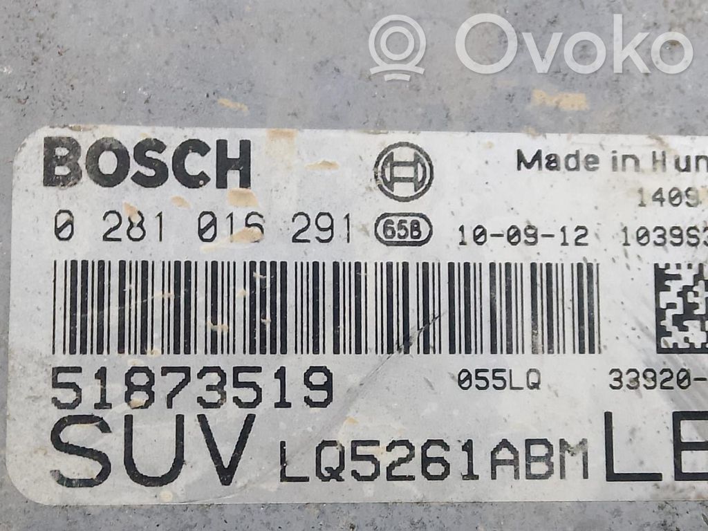 Fiat Sedici Unitate/modul de control motor 