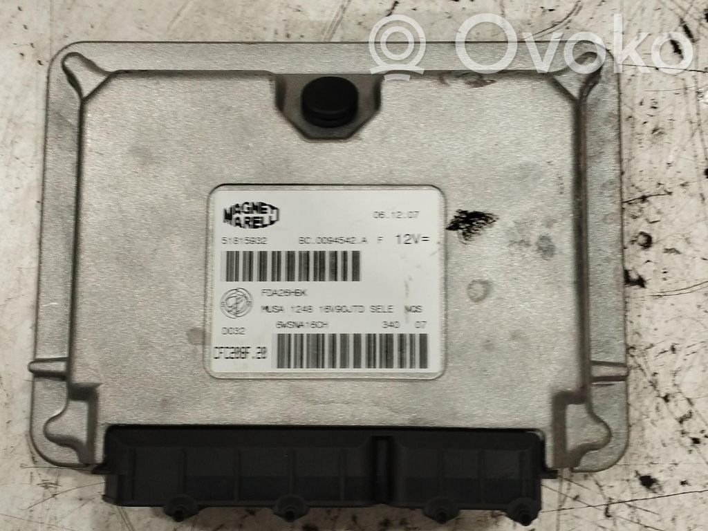 Lancia Musa Unidad de control/módulo de la caja de cambios
