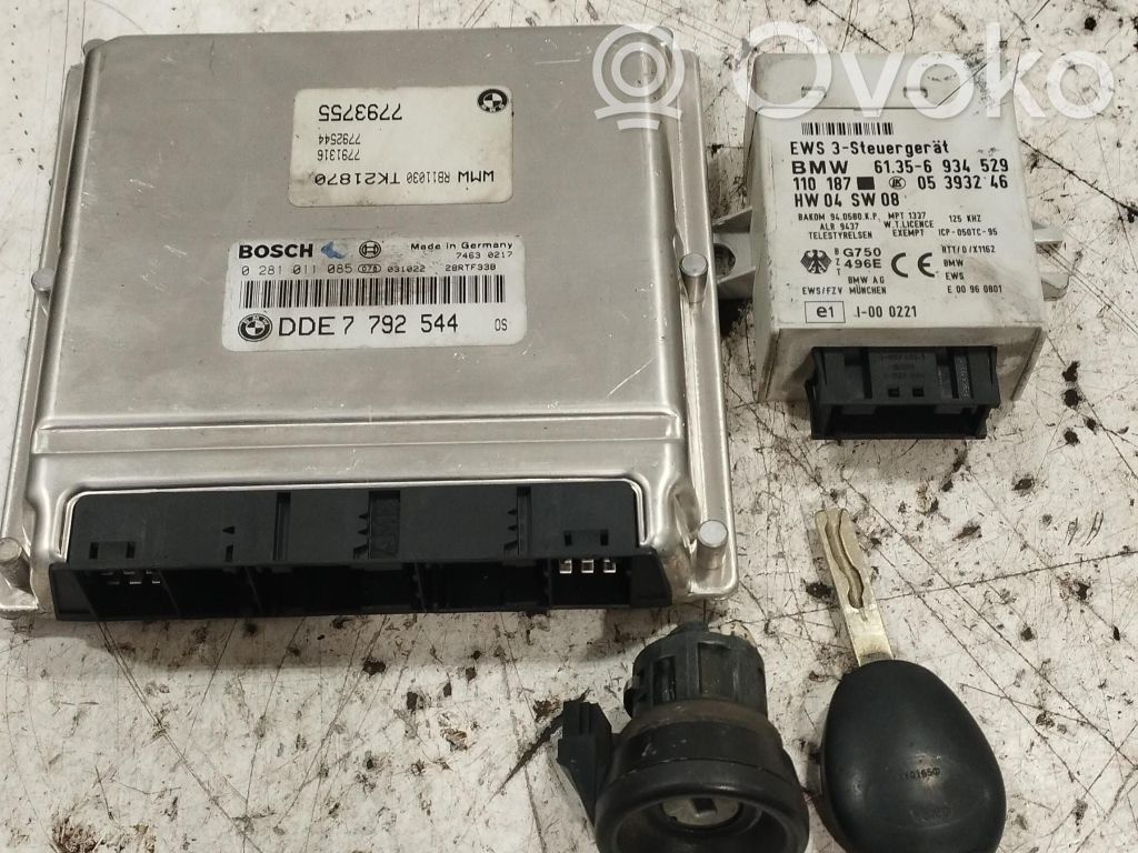 Mini One - Cooper R50 - 53 Kit centralina motore ECU e serratura
