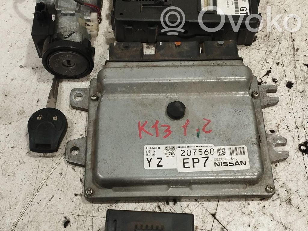 Nissan Micra Kit cu ECU motor și set închidere uși 