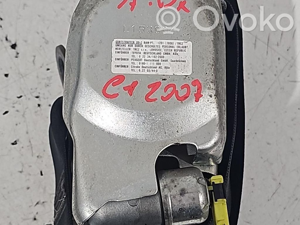 Citroen C1 Cintura di sicurezza anteriore 