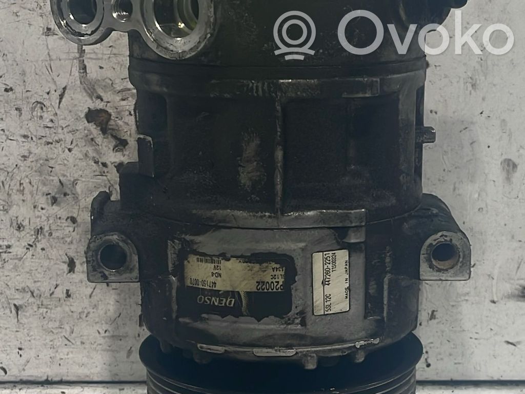 Opel Corsa D Air conditioning (A/C) compressor (pump) 