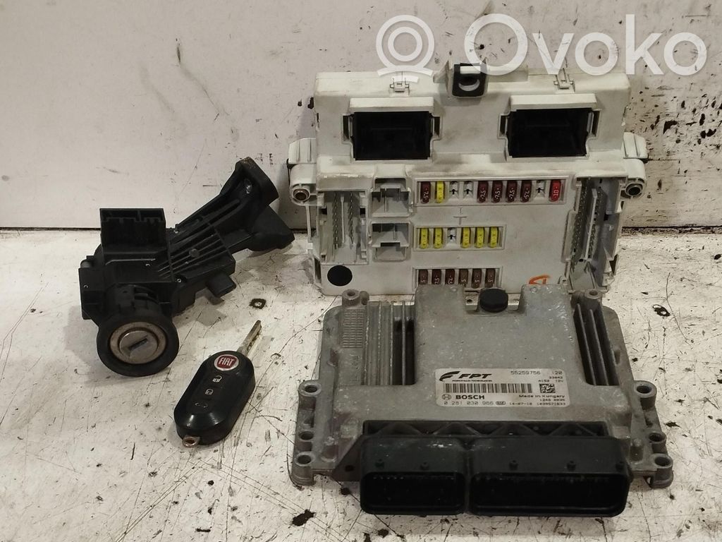 Fiat 500L Engine ECU kit and lock set 