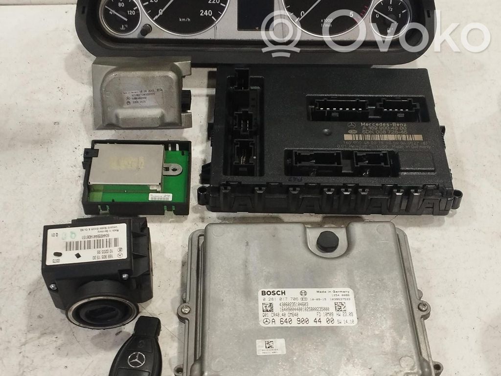 Mercedes-Benz B W245 Kit centralina motore ECU e serratura