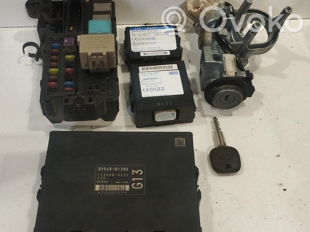 Daihatsu Materia Engine ECU kit and lock set 