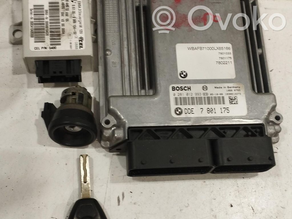 Engine ECU kit and lock set   0281012993,0281012993