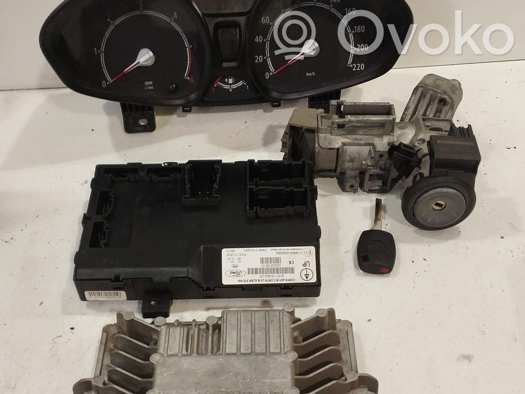 Ford Fiesta Kit centralina motore ECU e serratura 