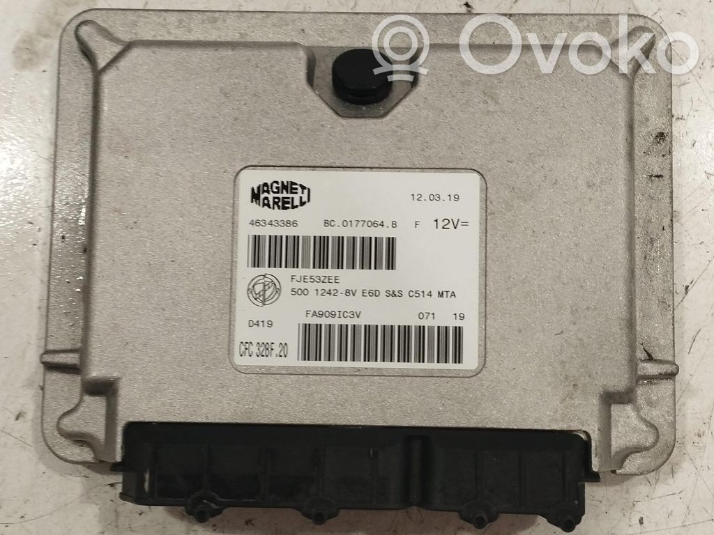 Fiat 500 Getriebesteuergerät TCU 
