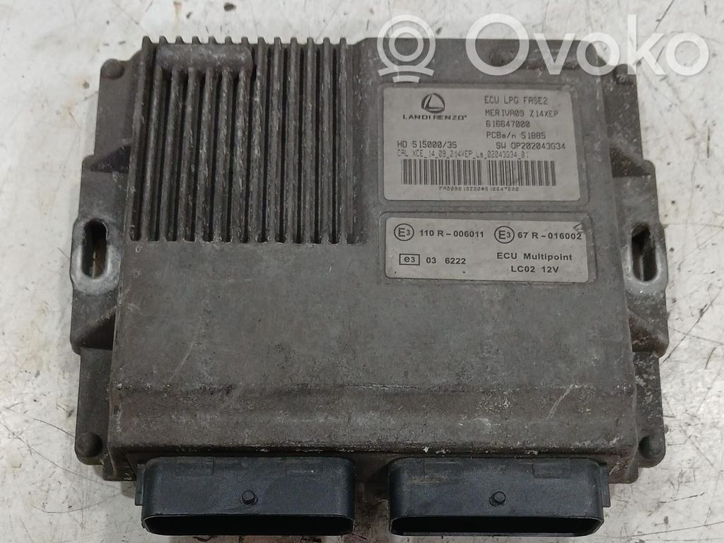 Opel Meriva A Unitate/modul comandă GPL 