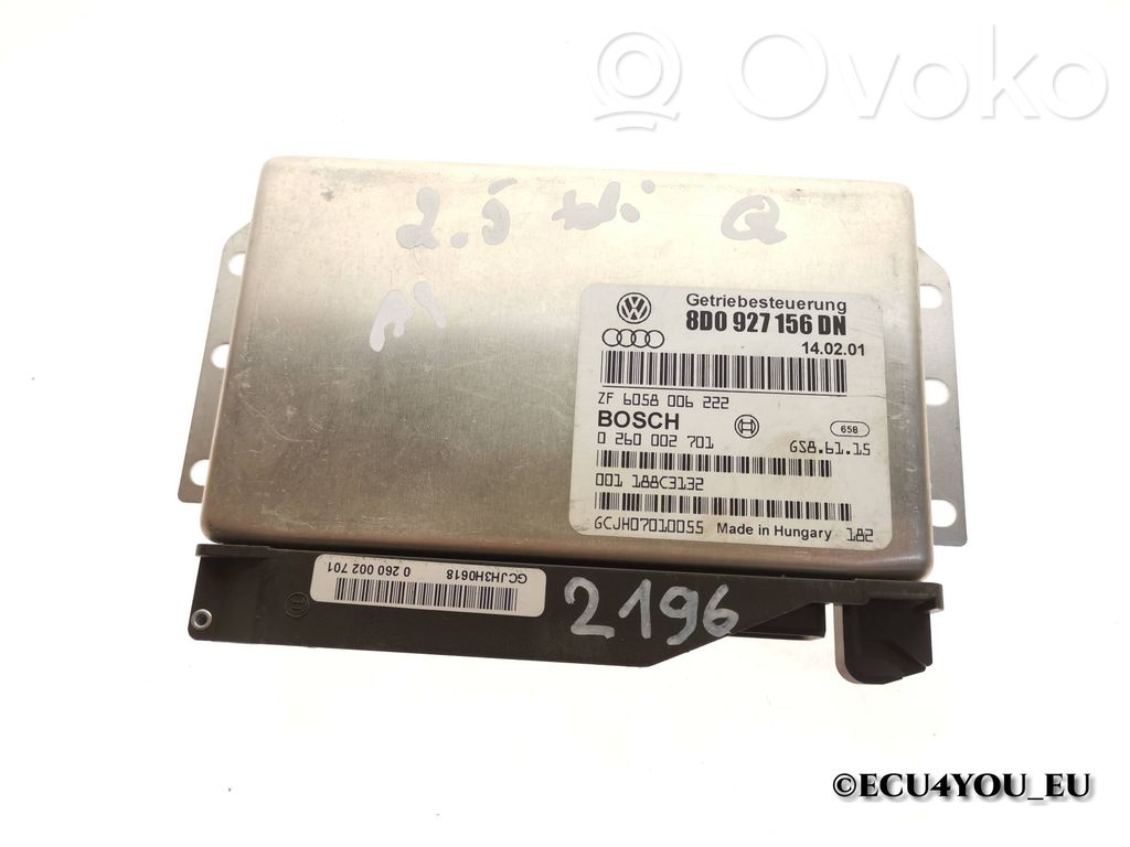 Audi A4 S4 B5 8D Gearbox control unit/module 