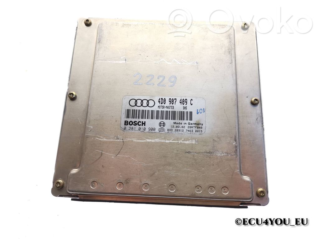 Audi A8 S8 D2 4D Engine control unit/module 