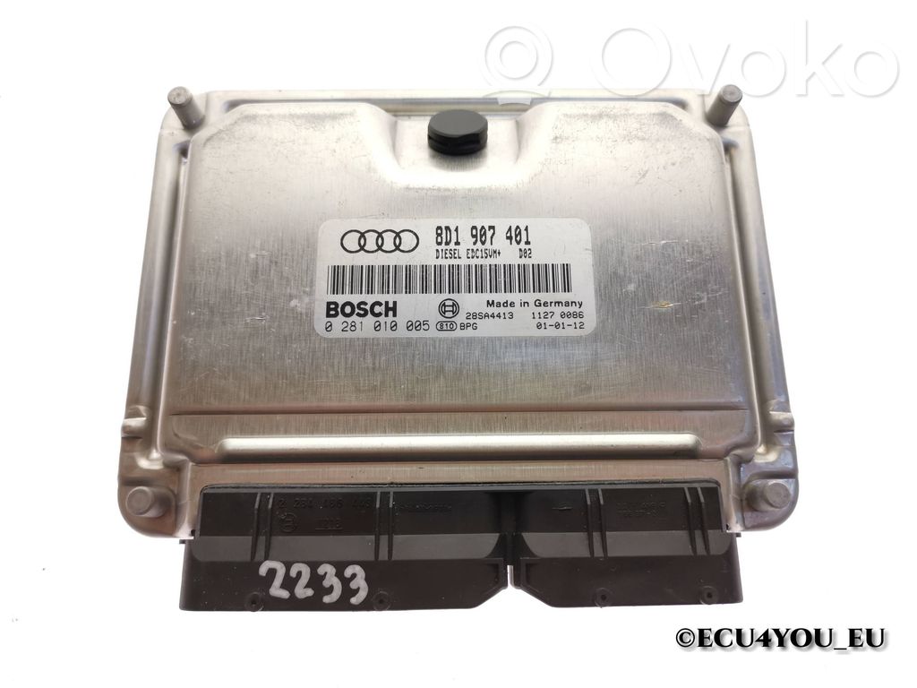 Audi A4 S4 B5 8D Engine control unit/module 