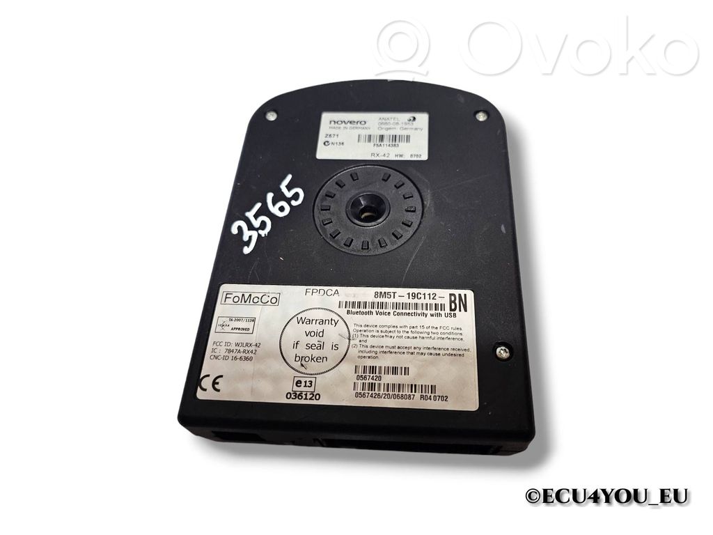 Ford Mondeo MK IV Bluetooth control unit module 