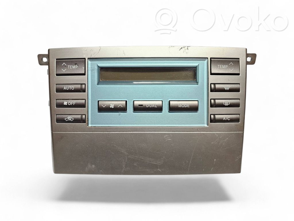 Toyota Corolla Verso E121 Climate control unit 