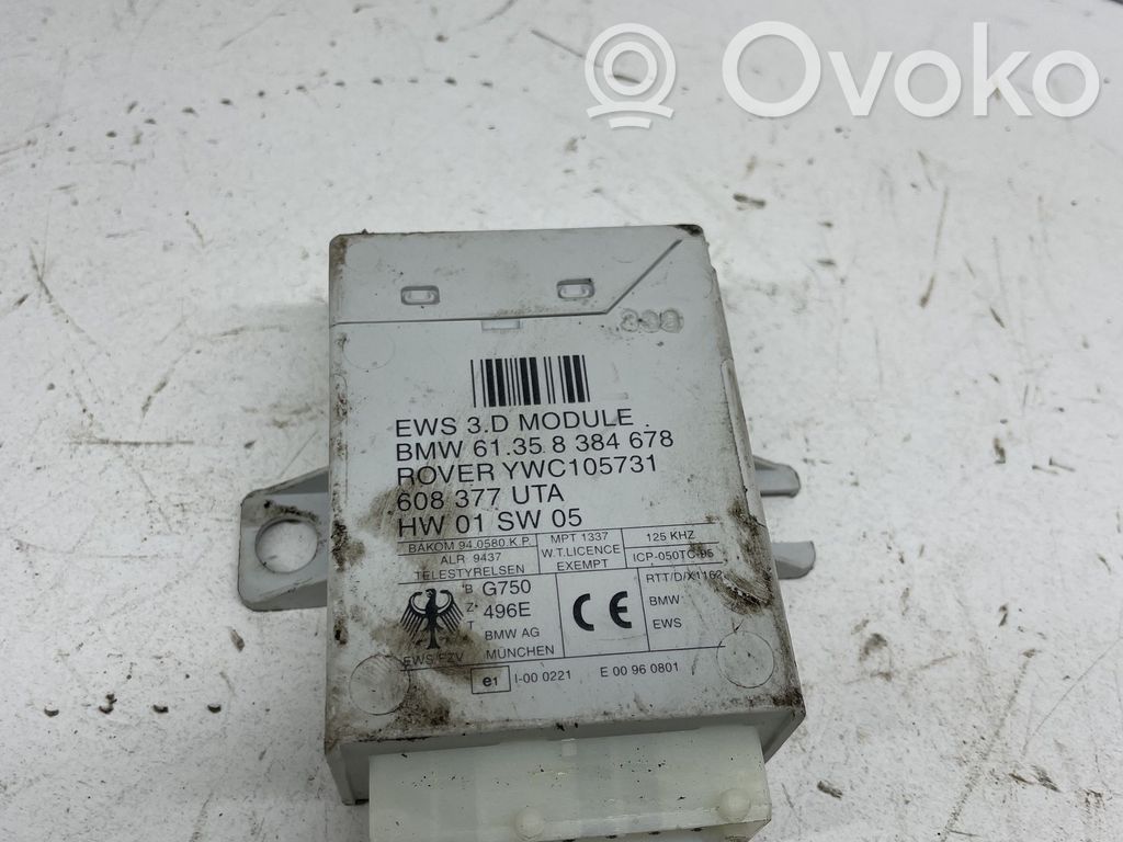 BMW 3 E36 Unitate/modul comandă imobilizator 