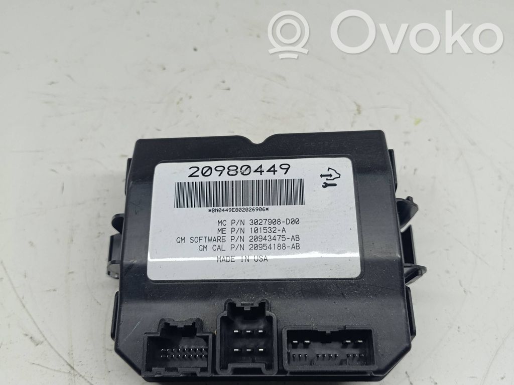 Opel Insignia A Other control units/modules 