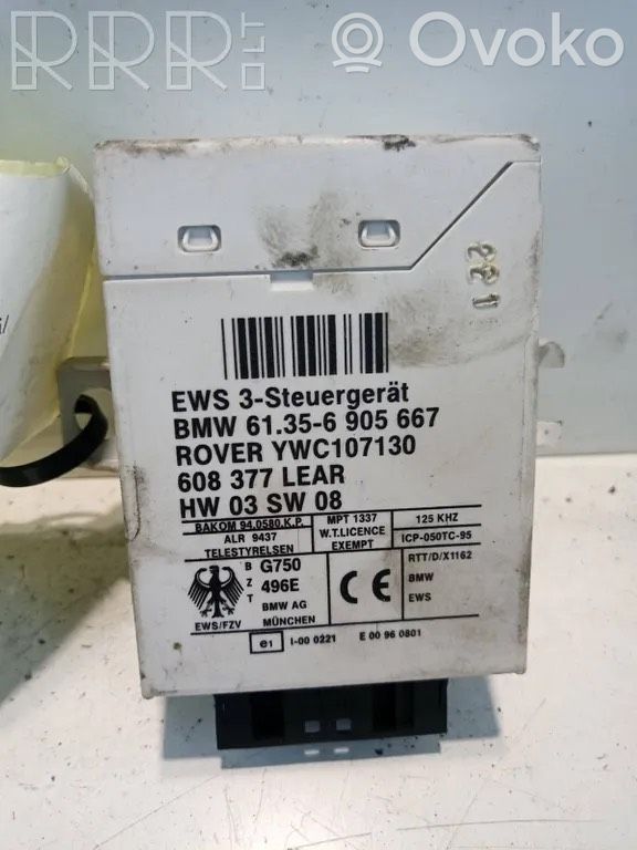 BMW X5 E53 Imobilaizera vadības bloks 