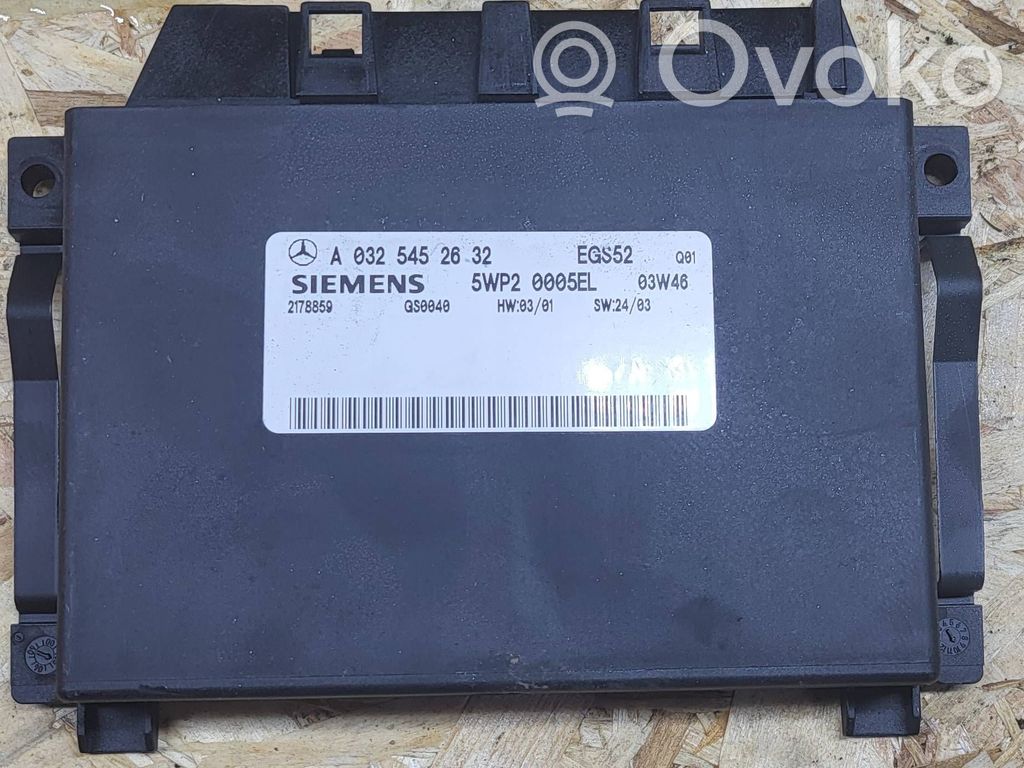 Mercedes-Benz E W211 Unitate/modul de control cutie de viteze 