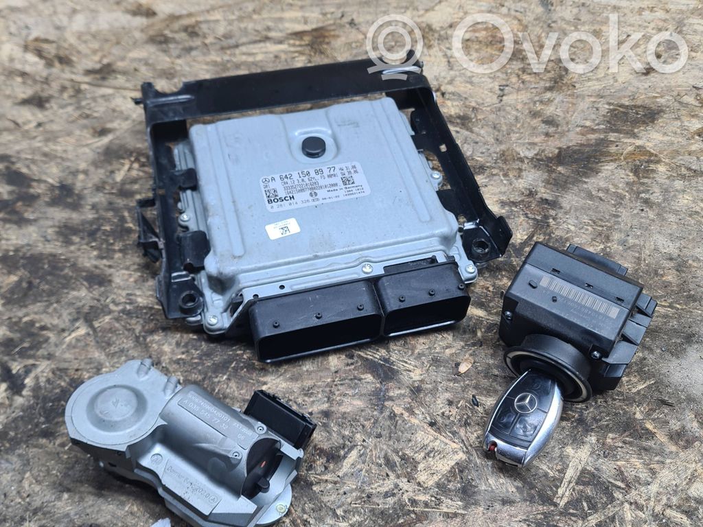Mercedes-Benz E W211 Kit cu ECU motor și set închidere uși 
