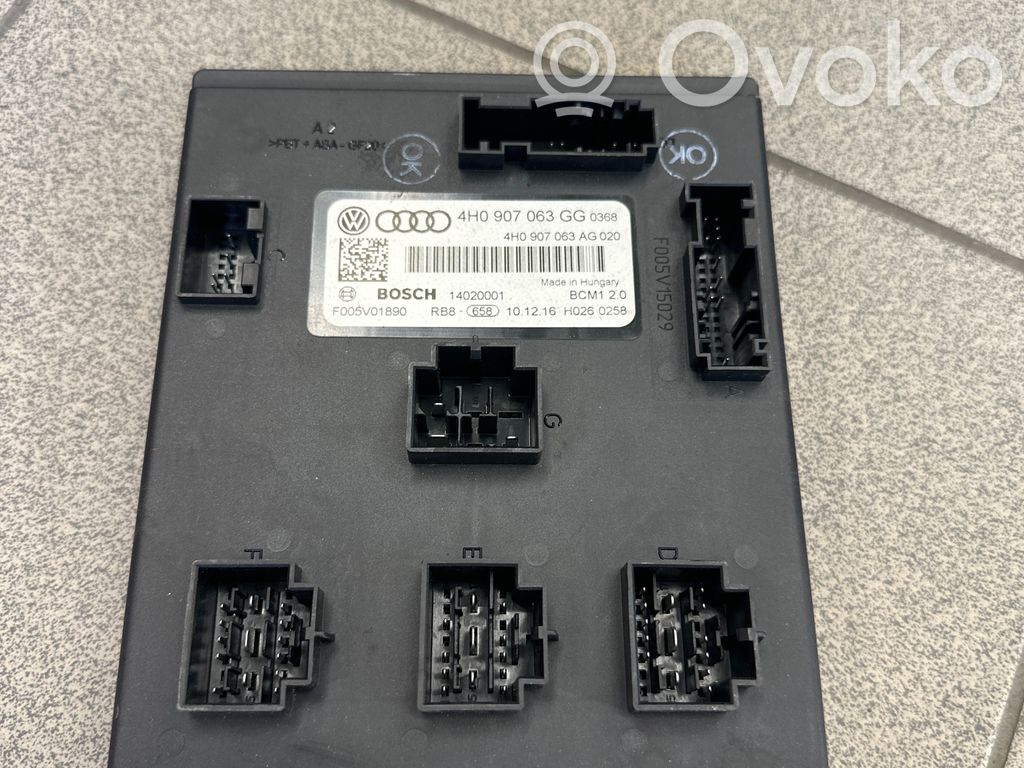 Audi A6 S6 C7 4G Sterownik / Moduł komfortu 