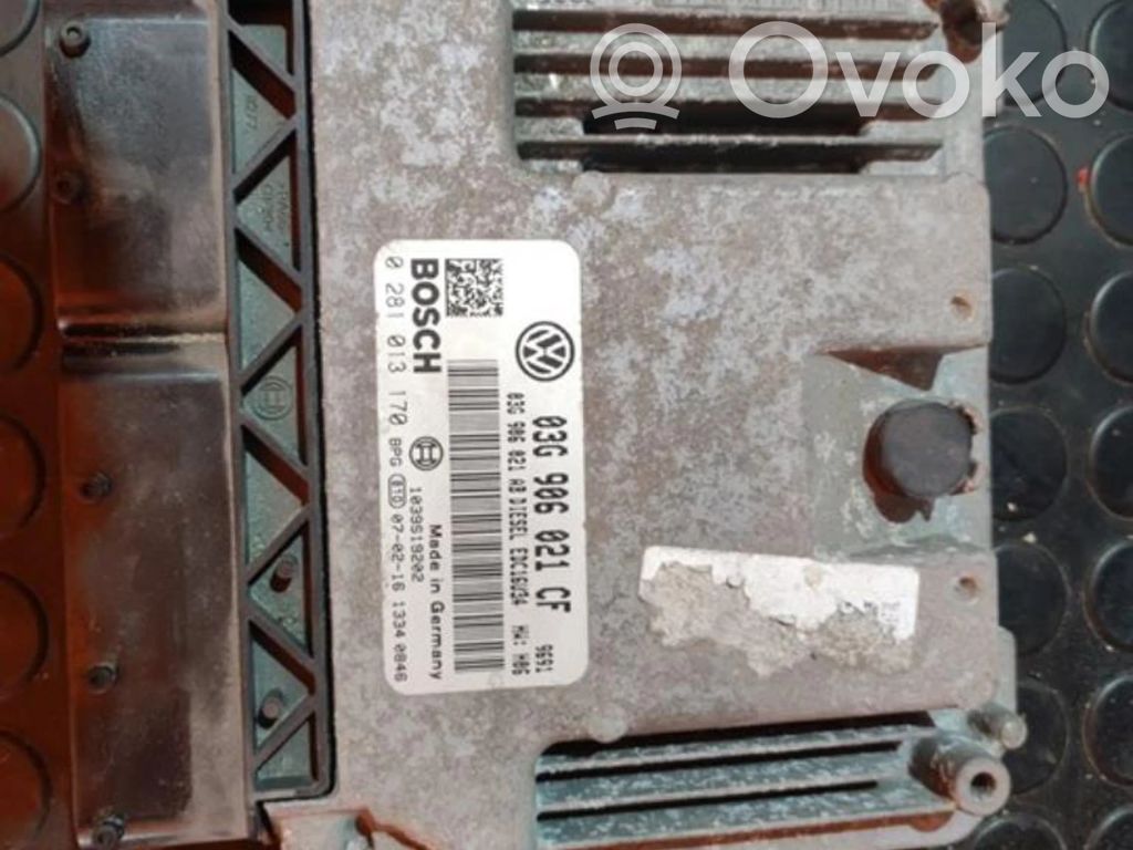 Unidad de control/módulo ECU del motor   03G906021CF