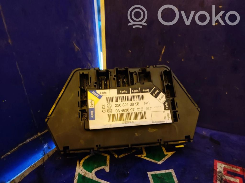 Mercedes-Benz S W220 SAM control unit 