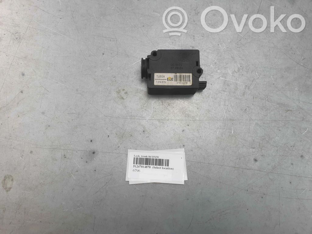 BMW 3 E92 E93 Tailgate/trunk/boot lock/catch/latch 