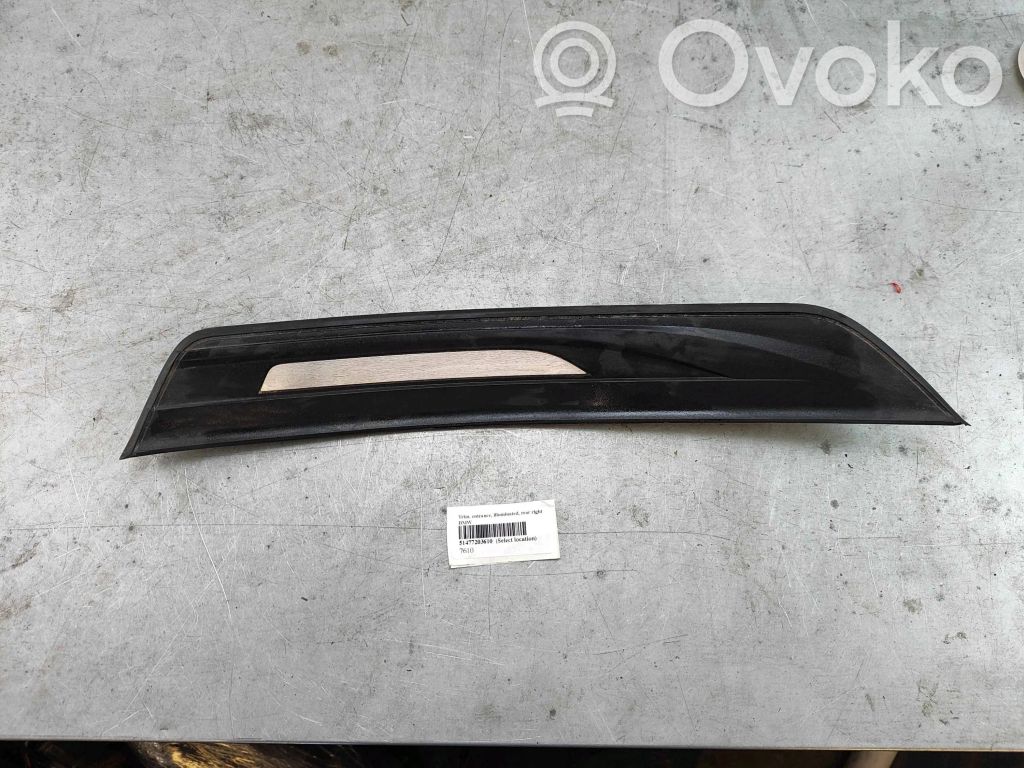 BMW 5 F10 F11 Listwa progowa tylna 