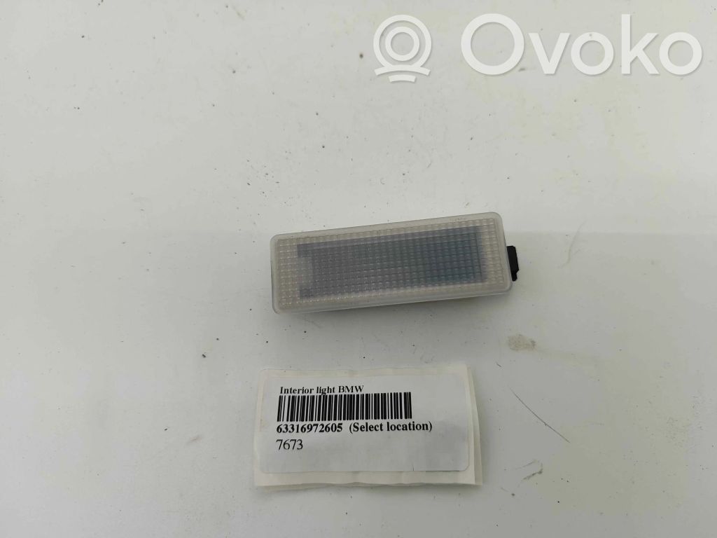 BMW 5 F10 F11 Headlining lighting console trim 