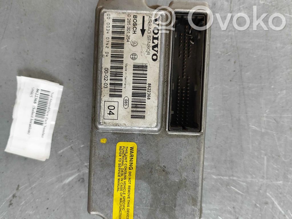 Volvo S80 Airbag control unit/module 