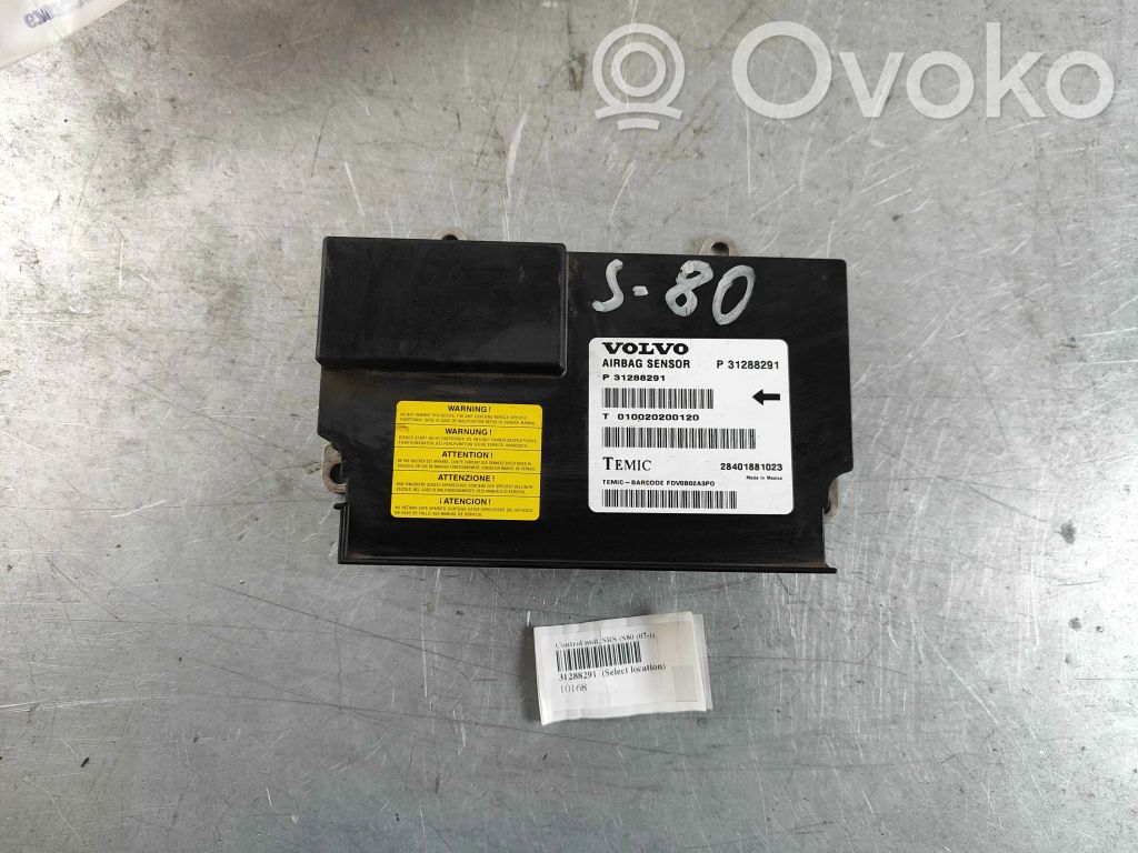 Volvo S80 Other control units/modules 