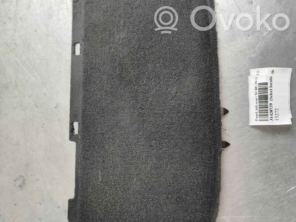 Volvo XC60 Autres éléments de console centrale 