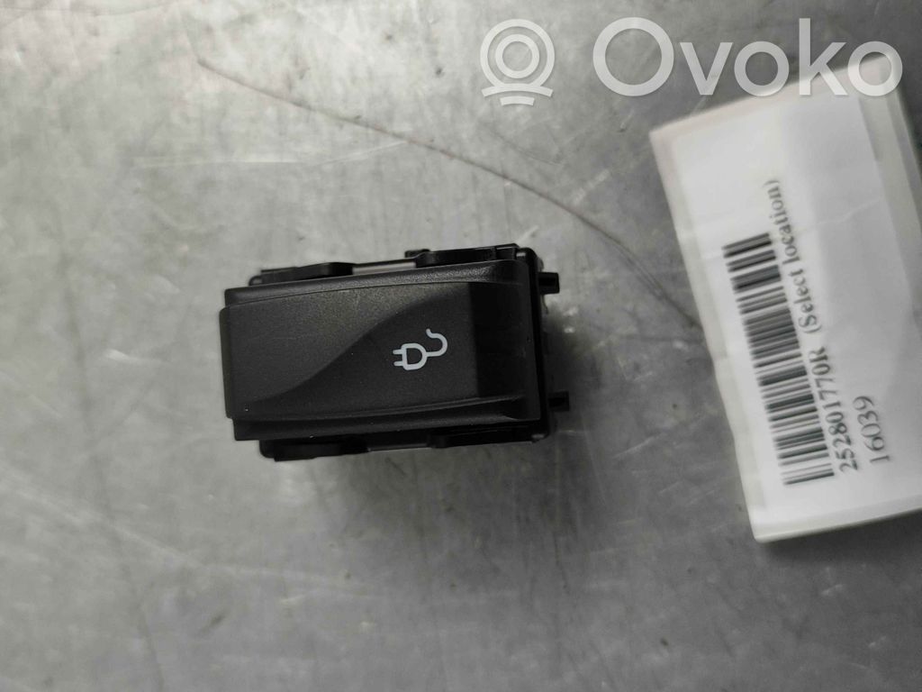 Renault Zoe Interruptor de apertura del depósito de combustible 