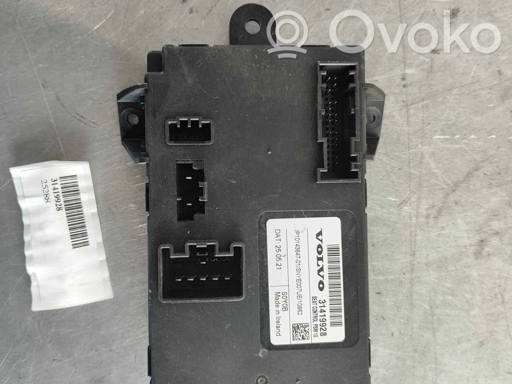 Module de commande de siège   31419928,32395186