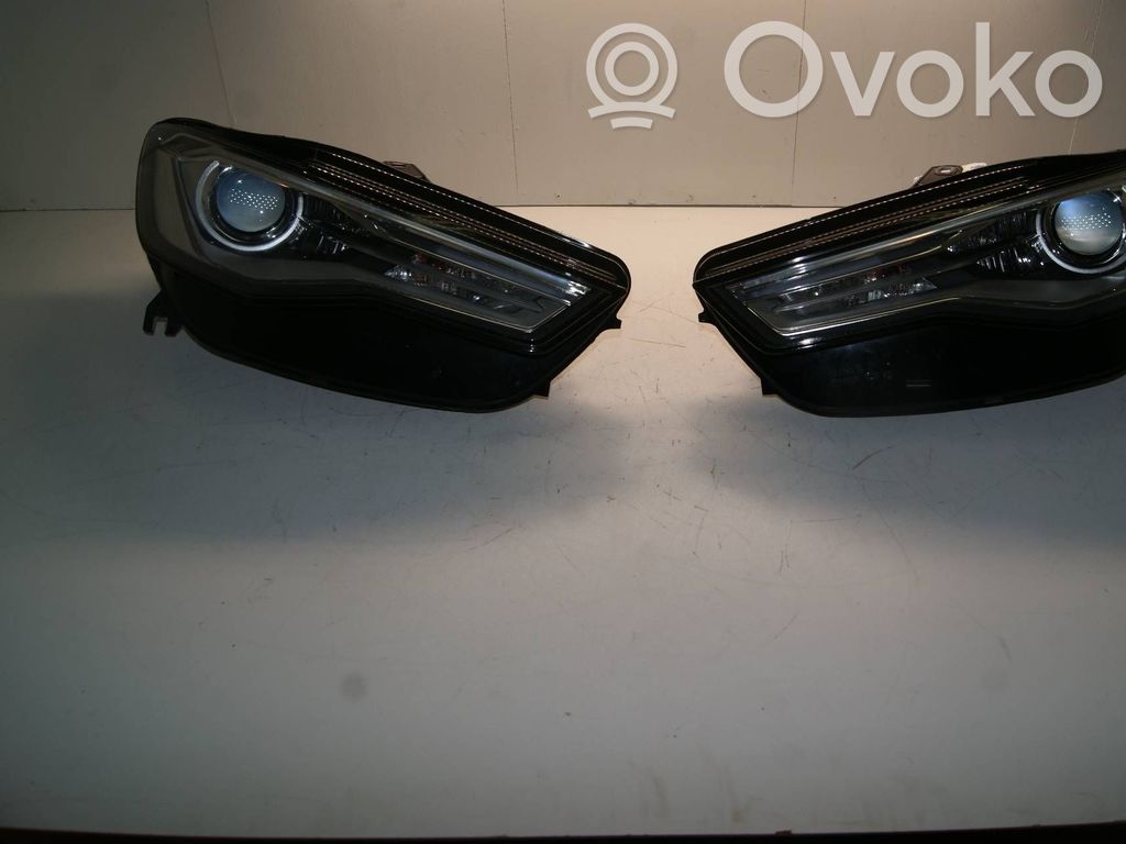Audi A6 S6 C7 4G Headlights/headlamps set 