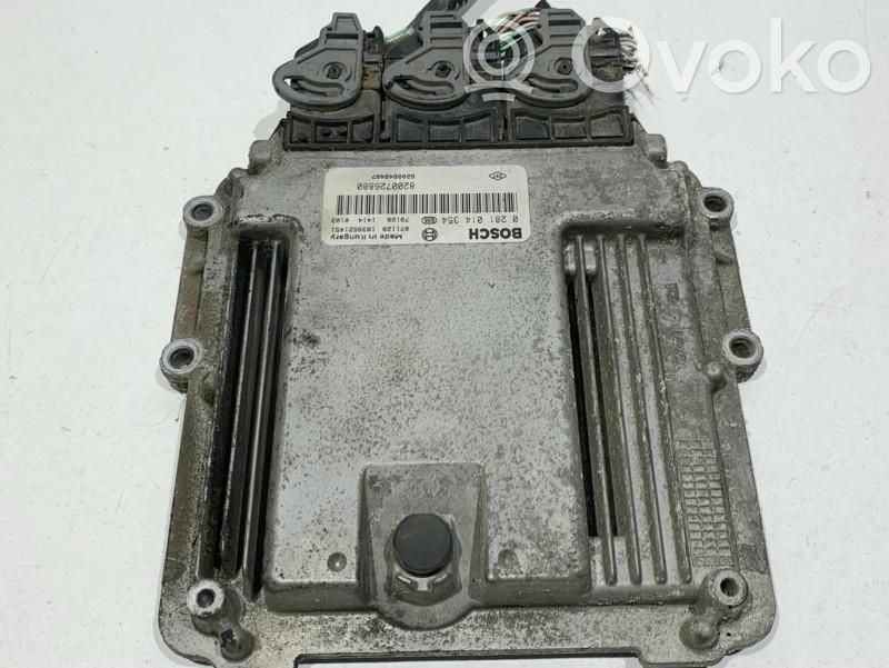 Engine control unit/module ECU   8200726880,0281014354