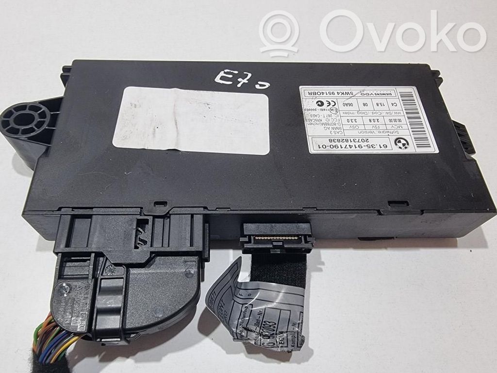BMW X5 E70 Comfort/convenience module 