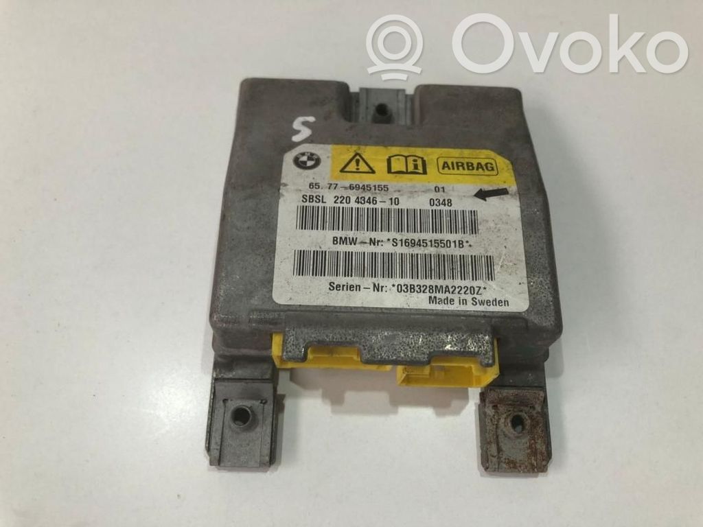 Turvatyynyn ohjainlaite/moduuli   6945155