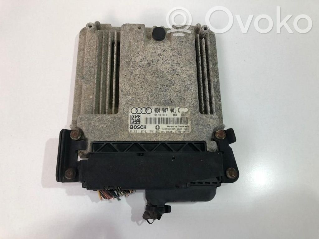 Audi A8 S8 D3 4E Engine control unit/module ECU 