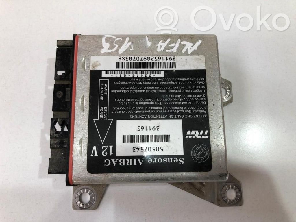 Alfa Romeo 159 Airbag control unit/module 