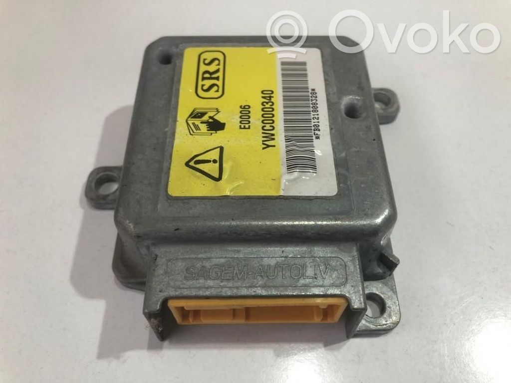 Airbag control unit/module   YWC000340