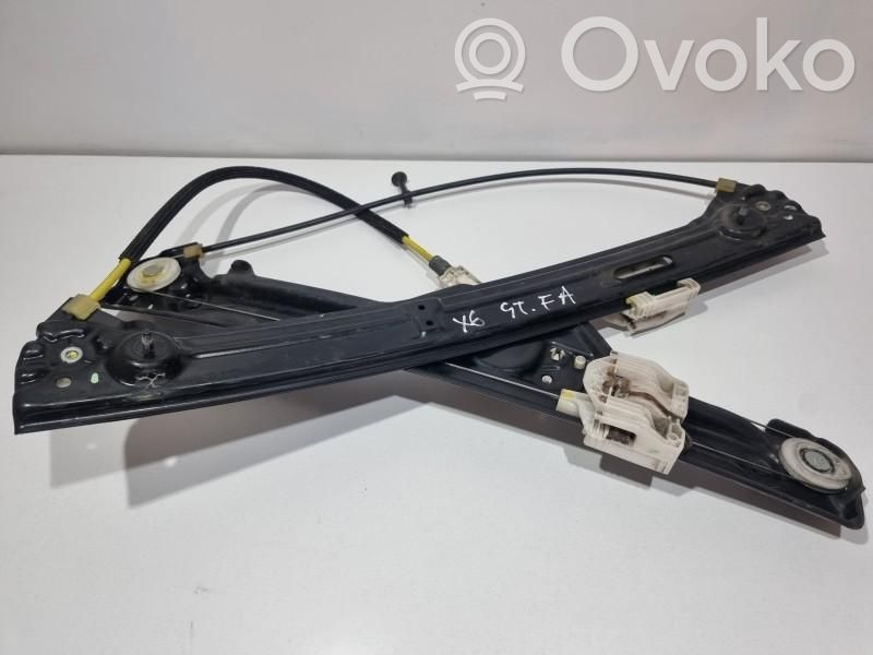 BMW X6 E71 Regulador de ventanilla eléctrico de puerta delantera 