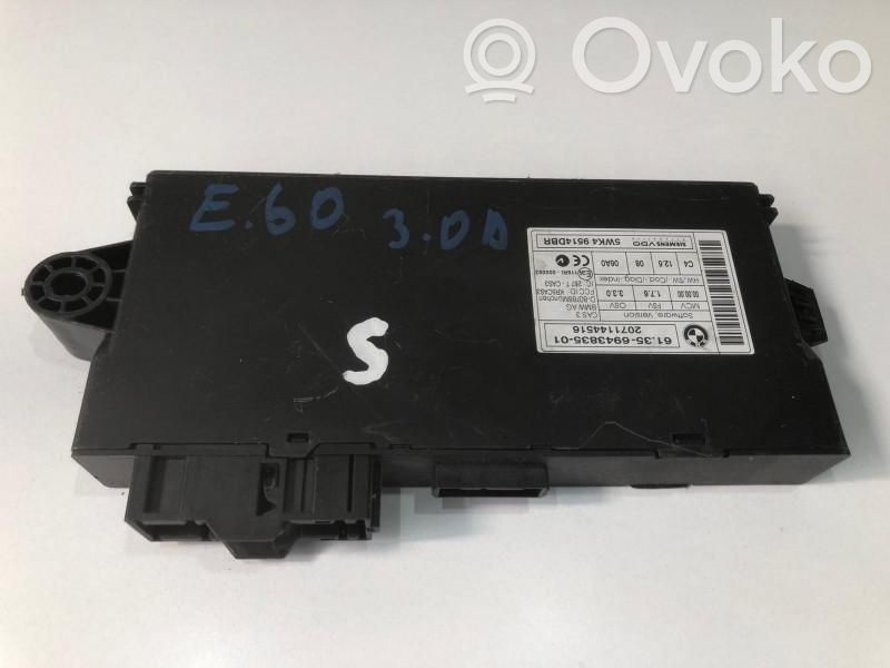 BMW 5 E60 E61 Modulo di controllo accesso 