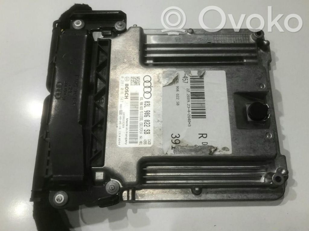 Engine control unit/module ECU   03L906022SB