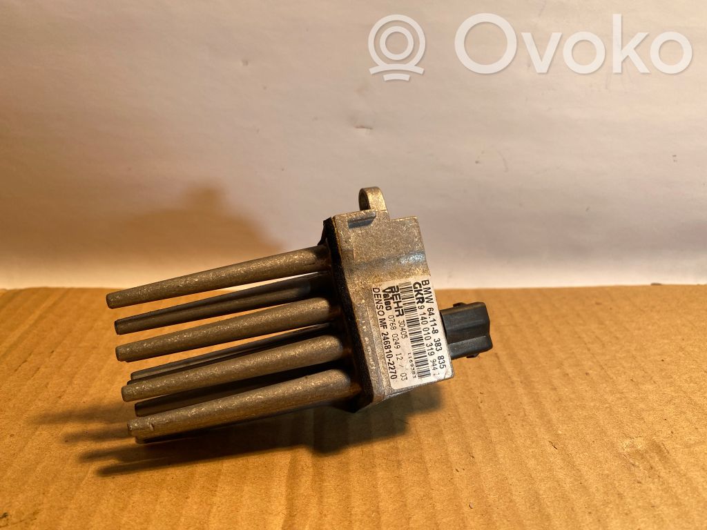 BMW 5 E39 Motor aerotermă/rezistor ventilator 