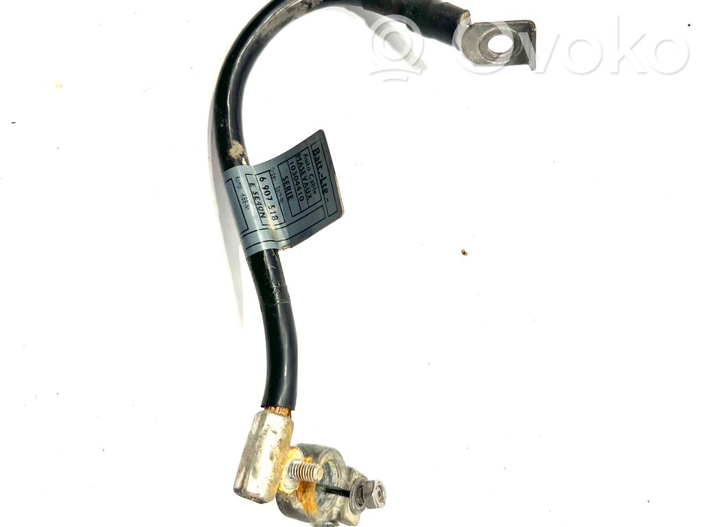 BMW 7 E65 E66 Negative earth cable (battery) 